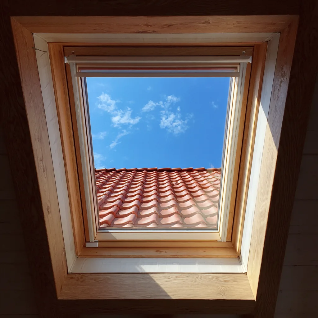 Velux tagvindue indbygget i nyt tag i Køge